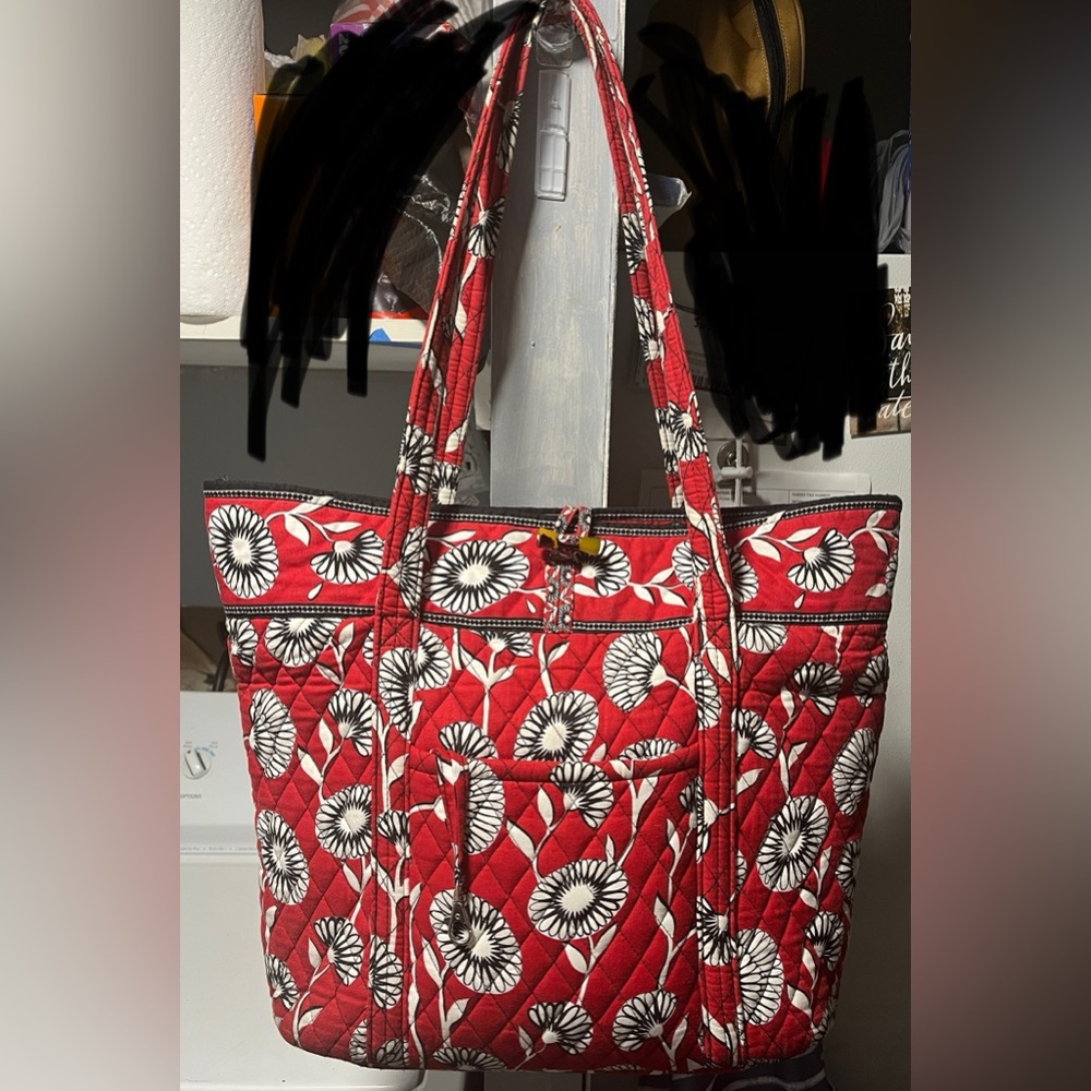 Vera Bradley Large Tote Bag Deco Daisy